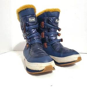 KEDS winter snow boots dk navy size 7M